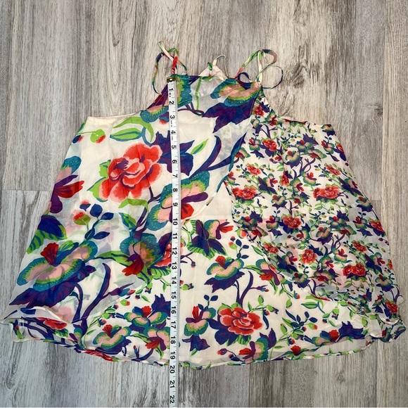 Anthropologie Maeve St Lucia Cami Floral Strappy  Sleeveless Tank Top Size Small - Picture 6 of 9